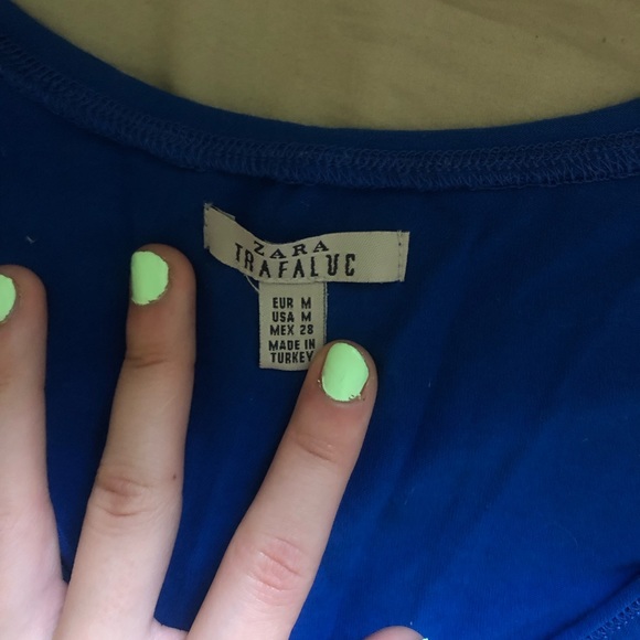 Blue tee - Picture 3 of 4